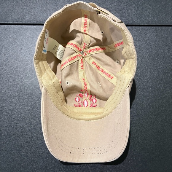 Free People FP Movement Big Buti Baseball Cap Sand/Coral - Picture 6 of 10